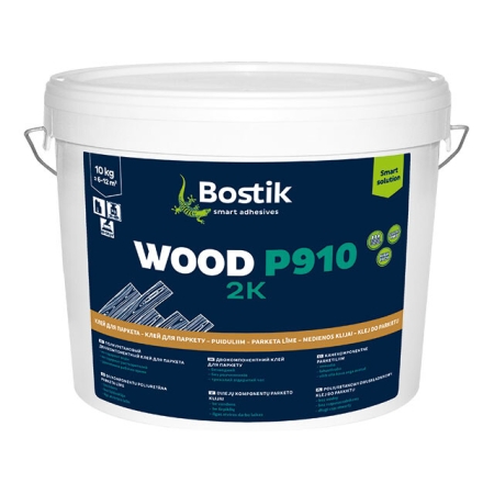 Bostik WOOD P910 2K DWUSKŁADNIKOWY KLE POLIURETANOWY DO PARKIETU 10kg